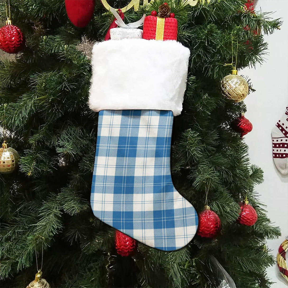 Erskine Dress Dance Blue Ancient Tartan Christmas Stocking