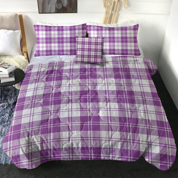 Erskine Dress Purple Tartan Comforter