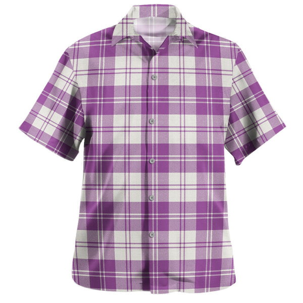 Erskine Dress Purple Tartan Hawaiian Shirt