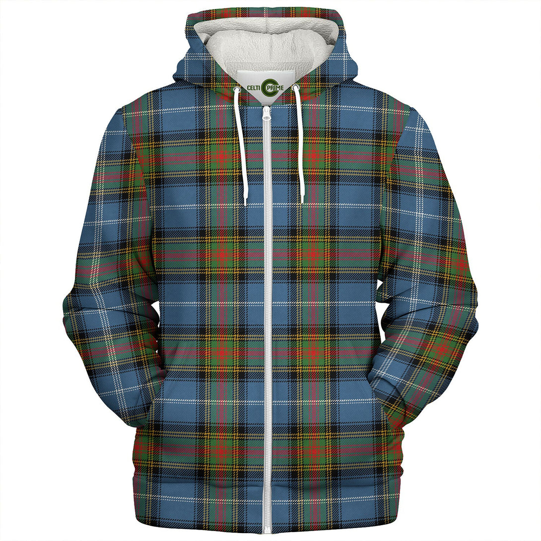 Estes Tartan Sherpa Hoodie