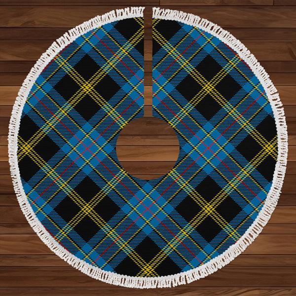 Ewbank Modern Tartan Christmas Tree Skirt