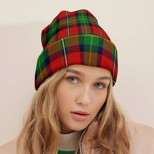 Fairlie Modern Clan Badge Tartan Knitted Beanie