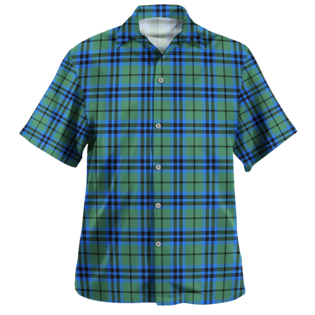 Falconer Clan Badge Tartan Hawaiian Shirt