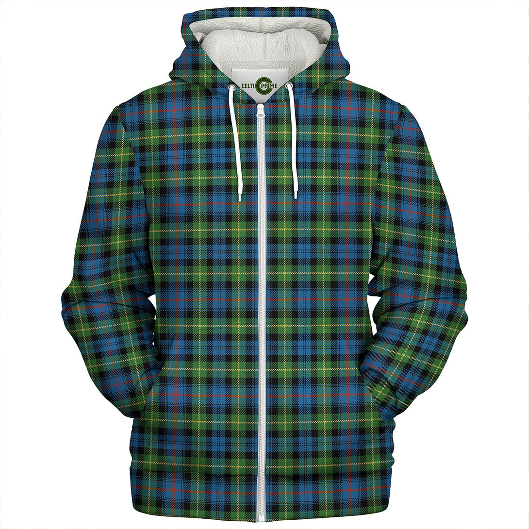 Farquharson Ancient Clan Badge Tartan Sherpa Hoodie