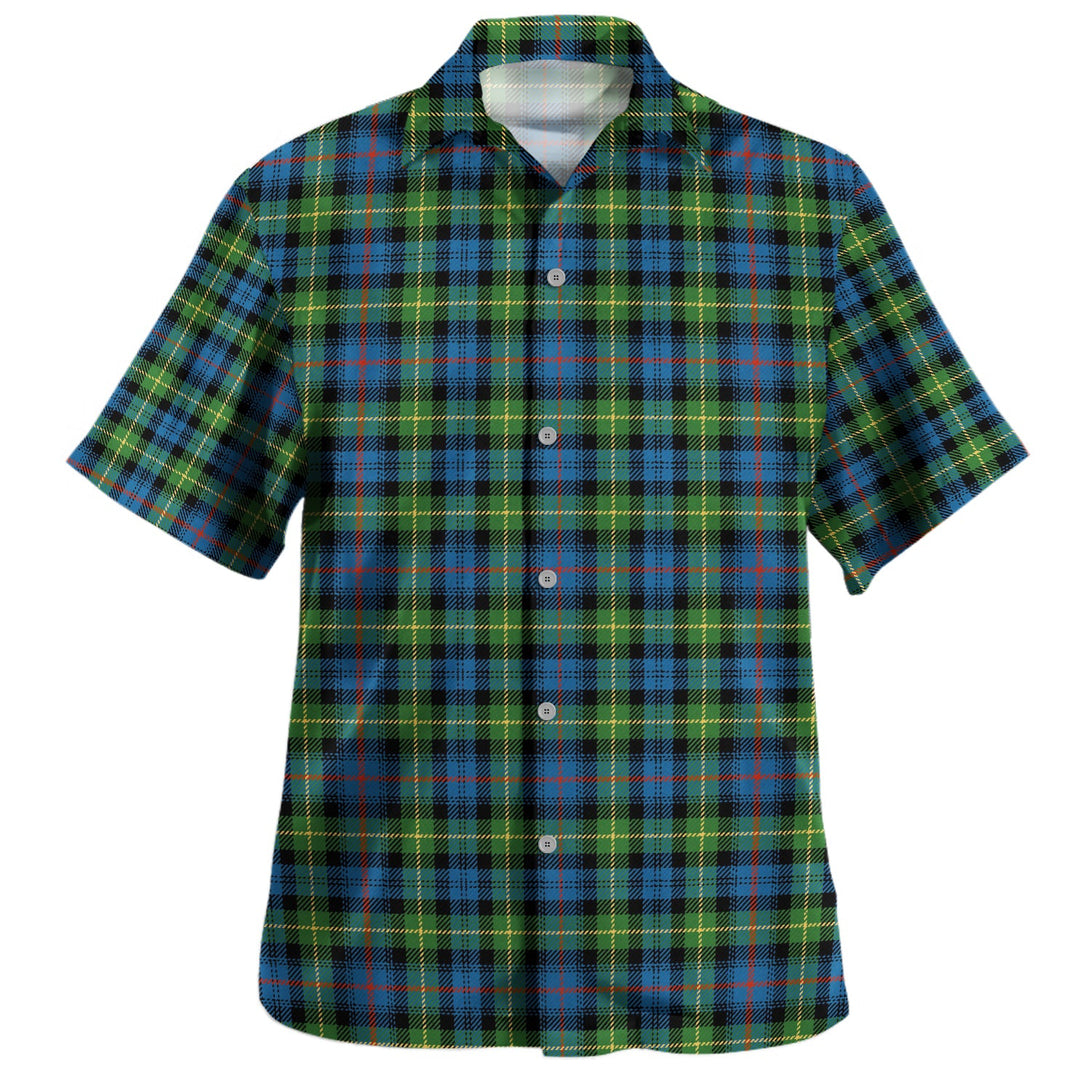 Farquharson Ancient Clan Badge Tartan Hawaiian Shirt