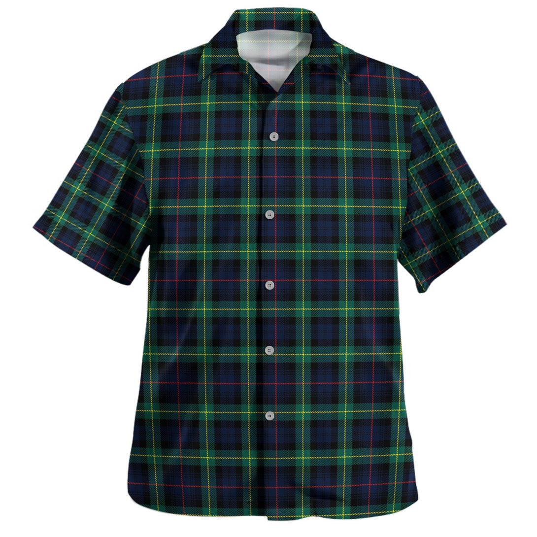 Farquharson Modern Clan Badge Tartan Hawaiian Shirt