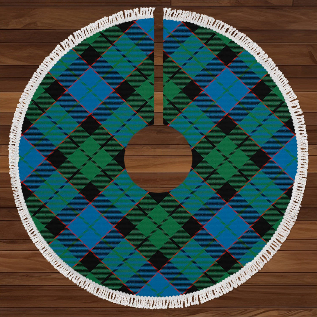 Ferguson of Balquhidder Ancient Clan Badge Tartan Christmas Tree Skirt