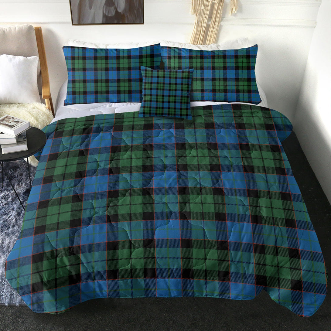 Ferguson of Balquhidder Ancient Clan Badge Tartan Comforter