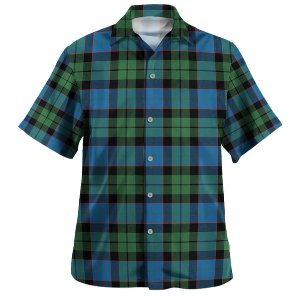 Ferguson of Balquhidder Ancient Clan Badge Tartan Hawaiian Shirt