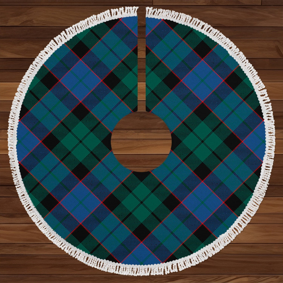 Ferguson of Balquhidder Modern Clan Badge Tartan Christmas Tree Skirt