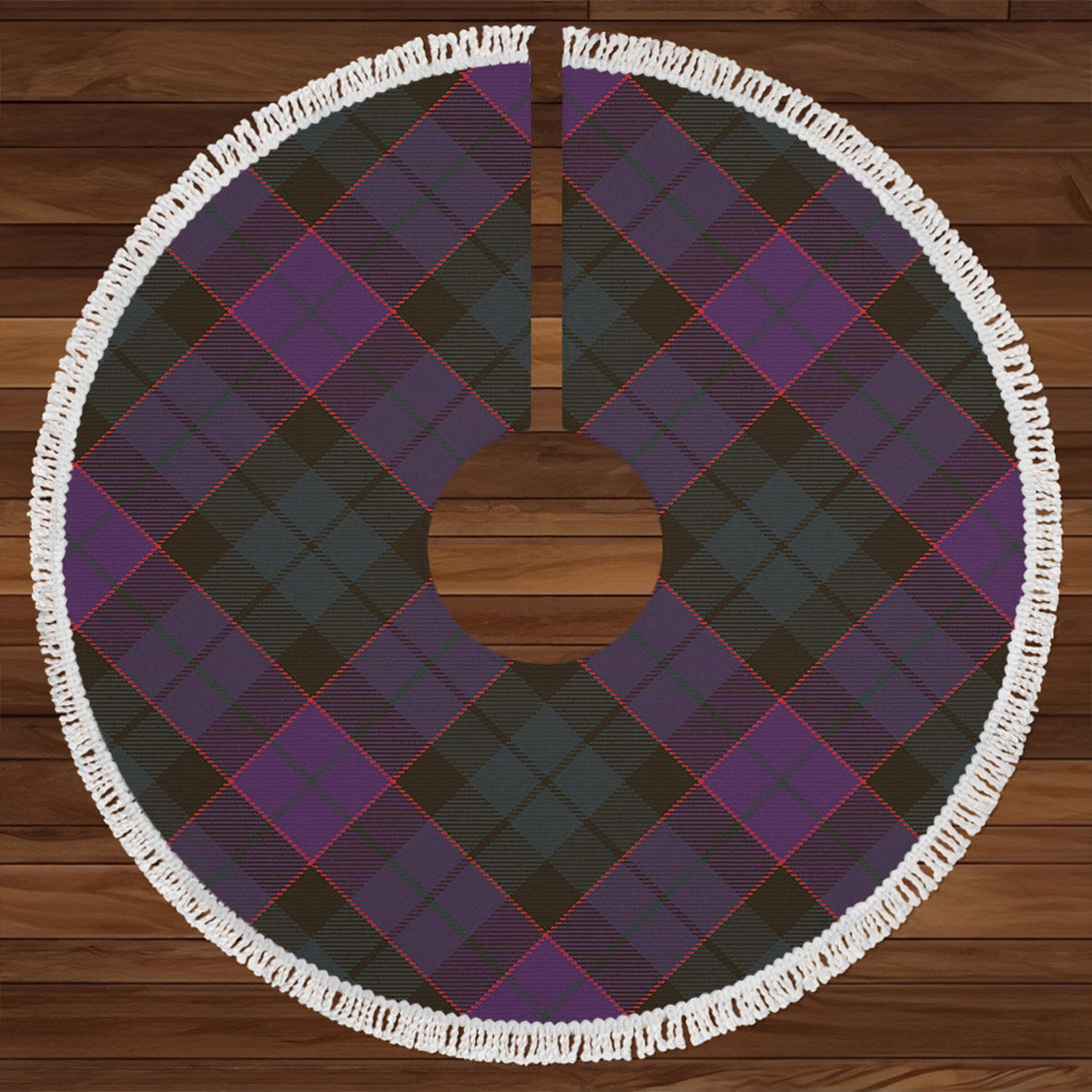 Ferguson of Balquhidder Weathered Clan Badge Tartan Christmas Tree Skirt