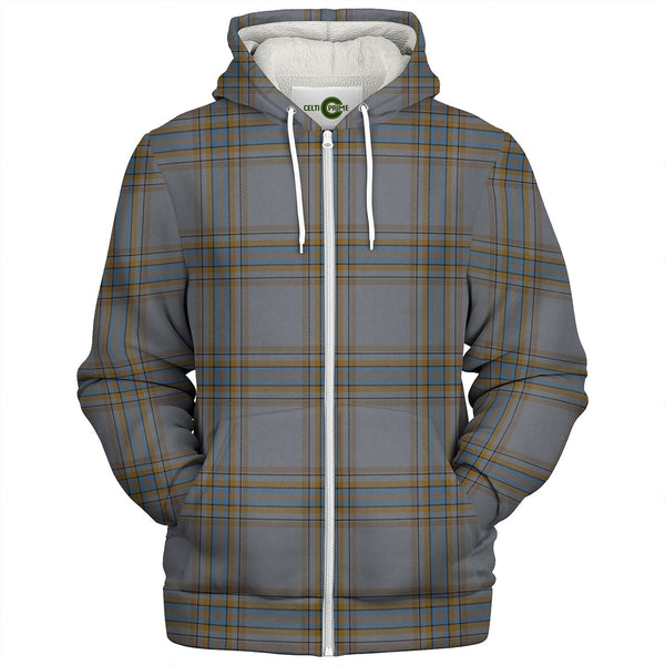 Fermanagh 1990 Ancient Tartan Sherpa Hoodie