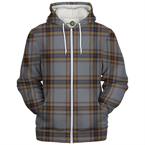 Fermanagh 1990 Modern Tartan Sherpa Hoodie