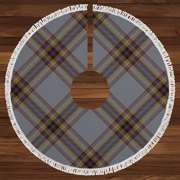 Fermanagh 1990 Modern Tartan Christmas Tree Skirt