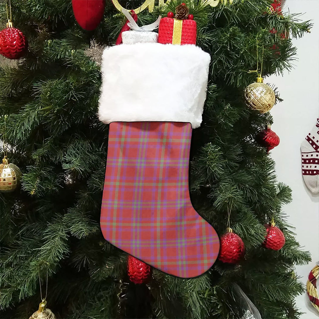 Fiddes Weathered Tartan Christmas Stocking