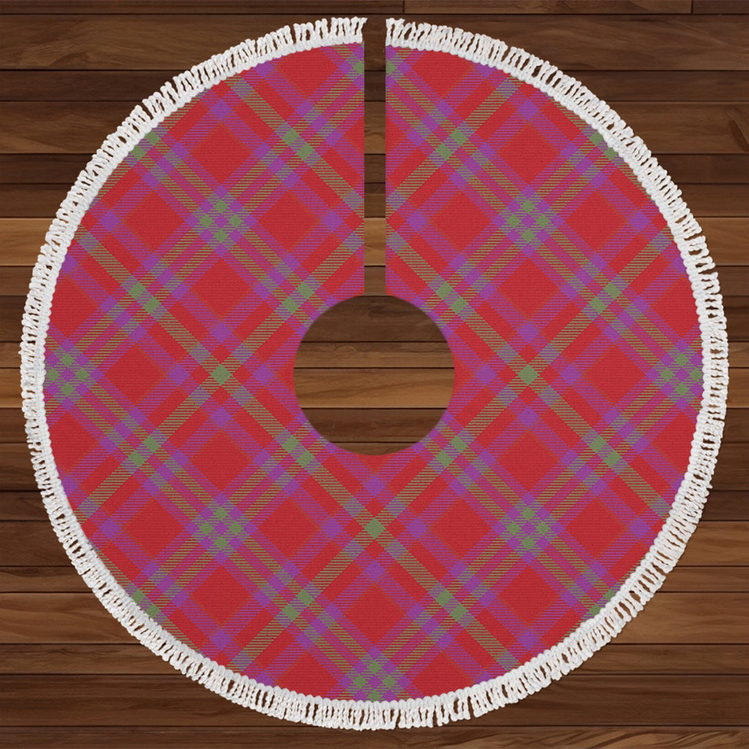 Fiddes Weathered Tartan Christmas Tree Skirt