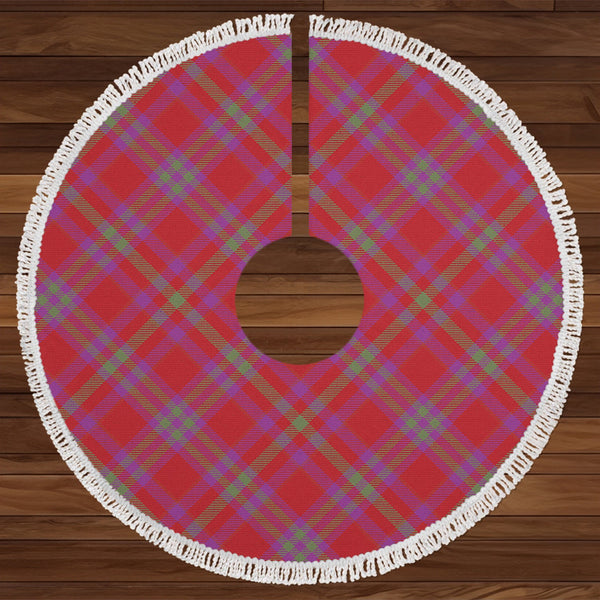 Fiddes Weathered Tartan Christmas Tree Skirt