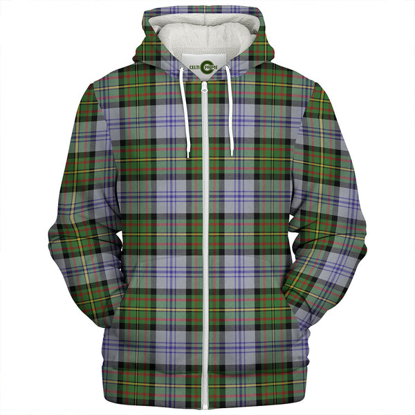 Firth of Tay (Gillies Dress) Modern Clan Badge Tartan Sherpa Hoodie