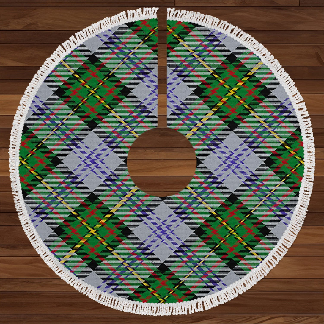 Firth of Tay (Gillies Dress) Modern Clan Badge Tartan Christmas Tree Skirt