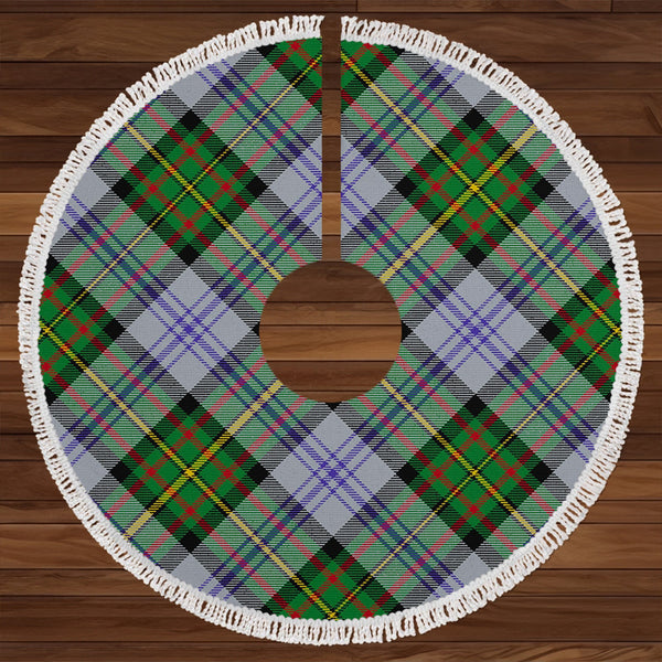 Firth of Tay (Gillies Dress) Modern Clan Badge Tartan Christmas Tree Skirt