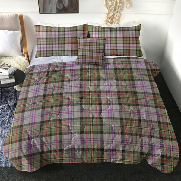 Firth of Tay (Gillies Dress) Weathered Clan Badge Tartan Comforter