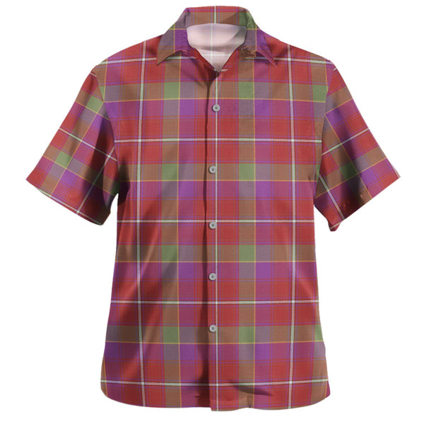 Fitzgerald Dress Weathered Tartan Hawaiian Shirt