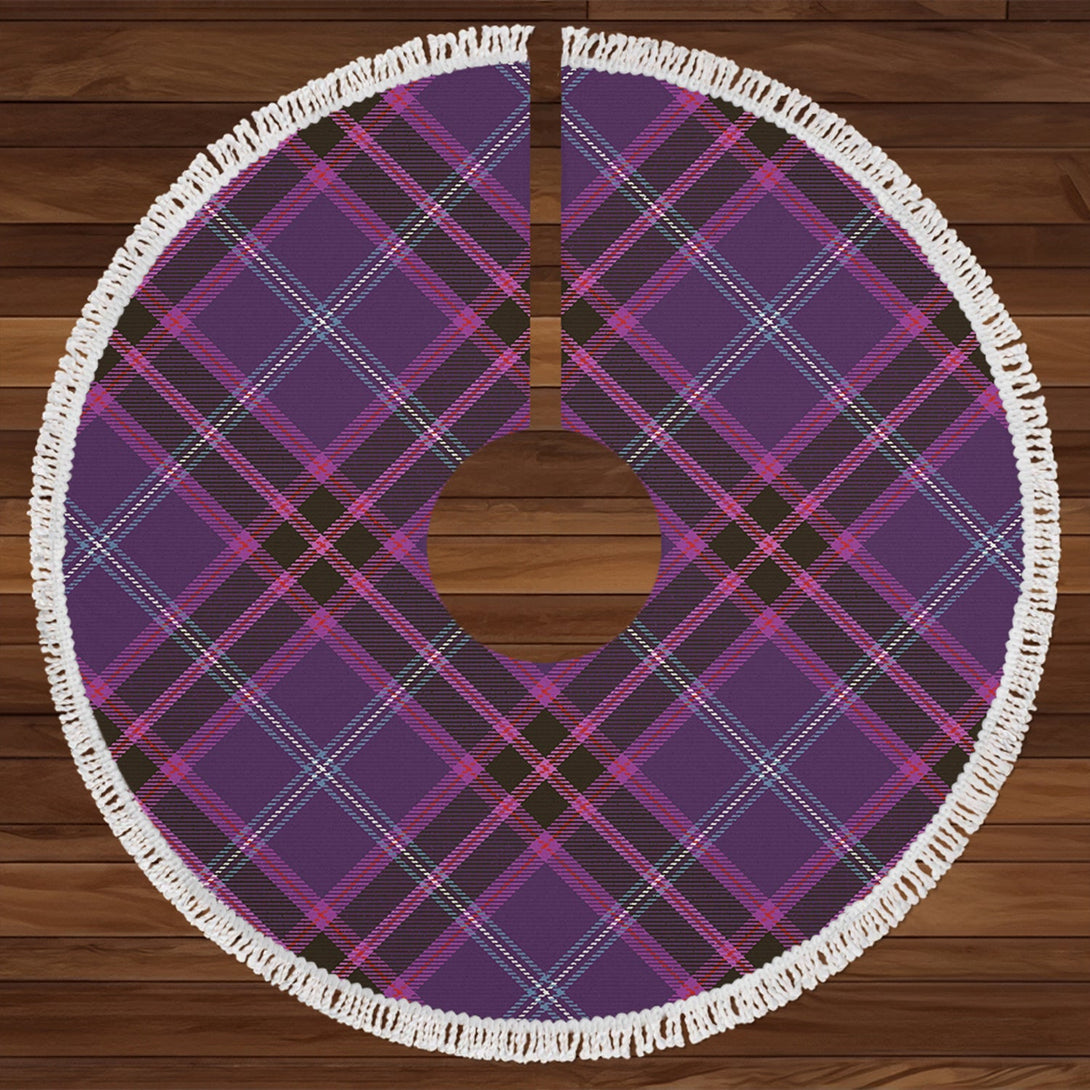 Fitzgerald Hunting Weathered Tartan Christmas Tree Skirt