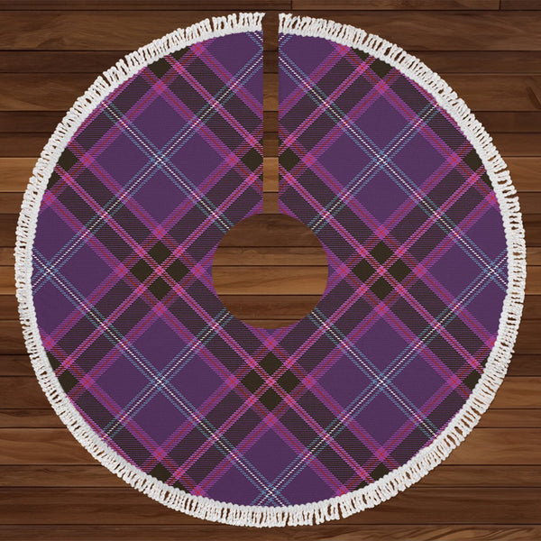 Fitzgerald Hunting Weathered Tartan Christmas Tree Skirt