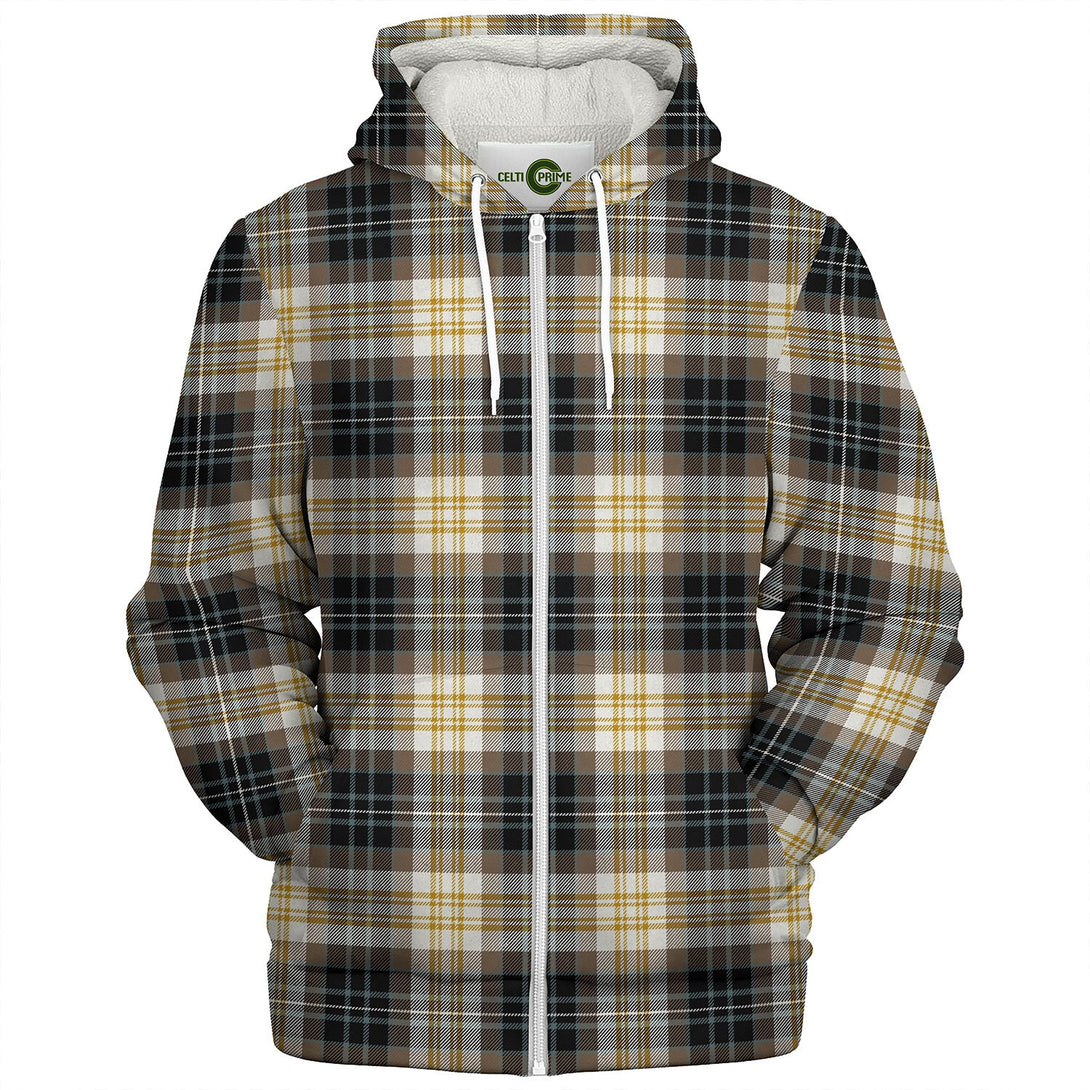 Fitzpatrick Weathered Tartan Sherpa Hoodie