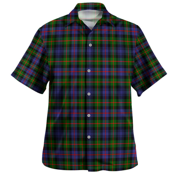 Fleming Clan Badge Tartan Hawaiian Shirt