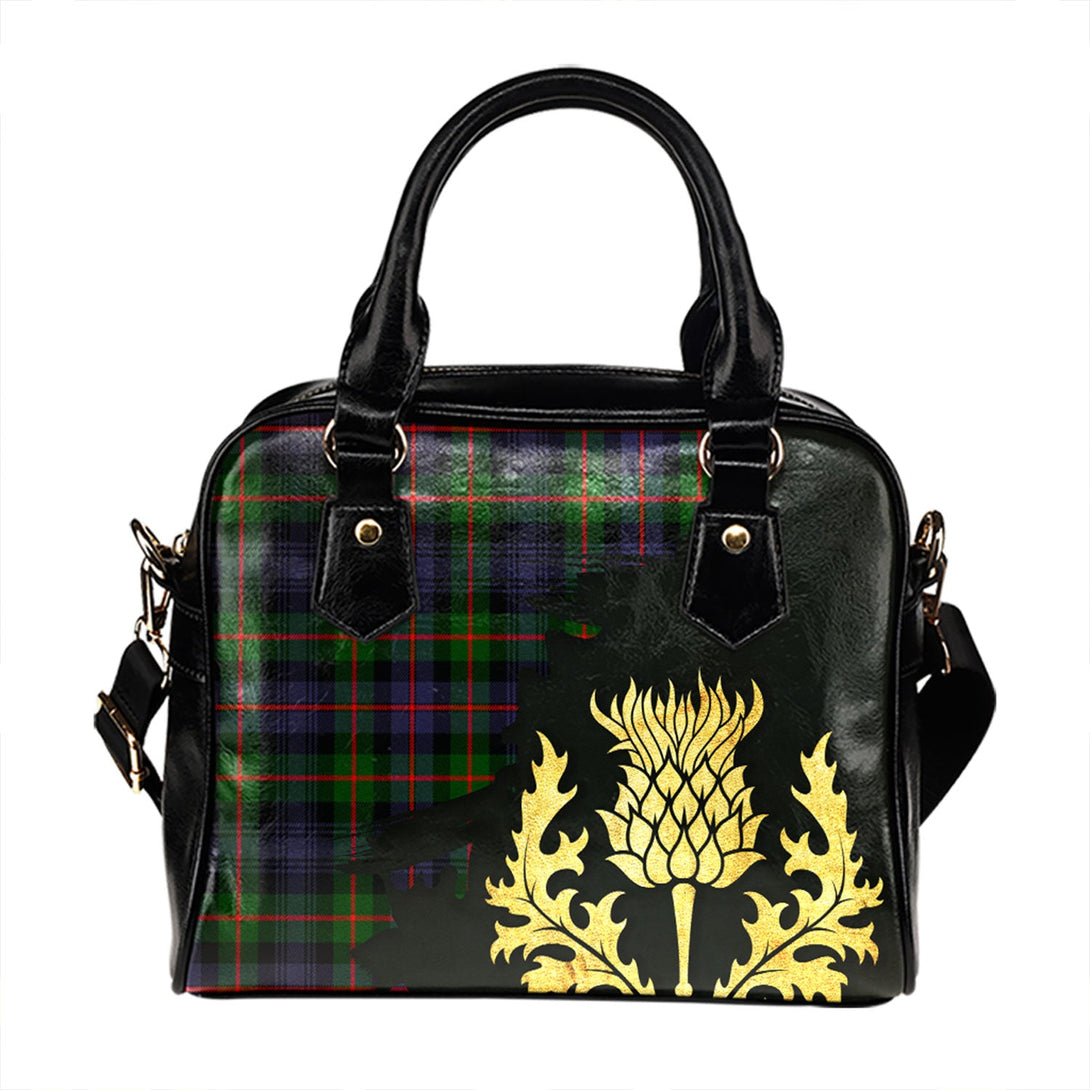 Fleming Tartan Shoulder Handbag Thistle Oldest Style