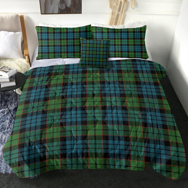 Fletcher Family Ancient Clan Badge Tartan Comforter