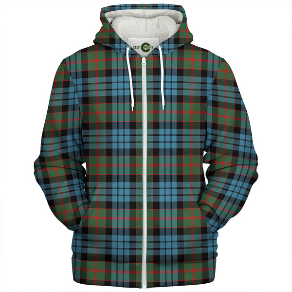 Fletcher of Dunans Clan Badge Tartan Sherpa Hoodie