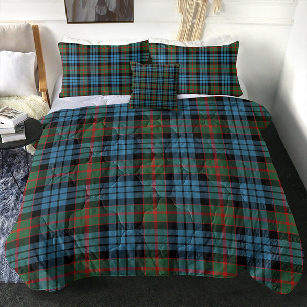 Fletcher of Dunans Clan Badge Tartan Comforter