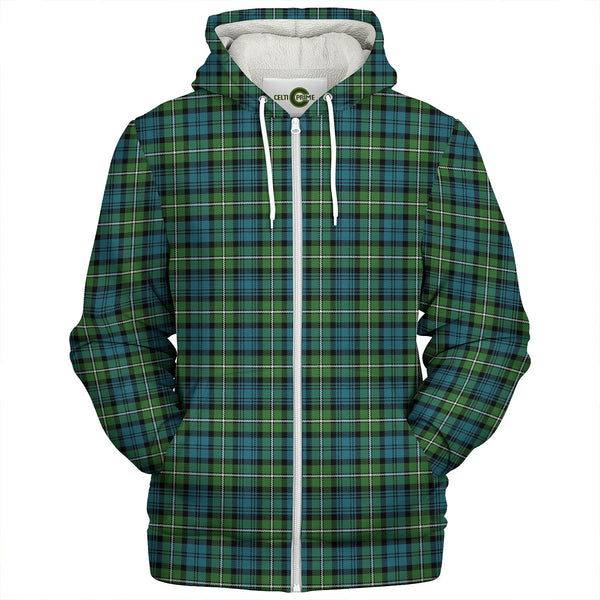 Forbes Ancient Clan Badge Tartan Sherpa Hoodie