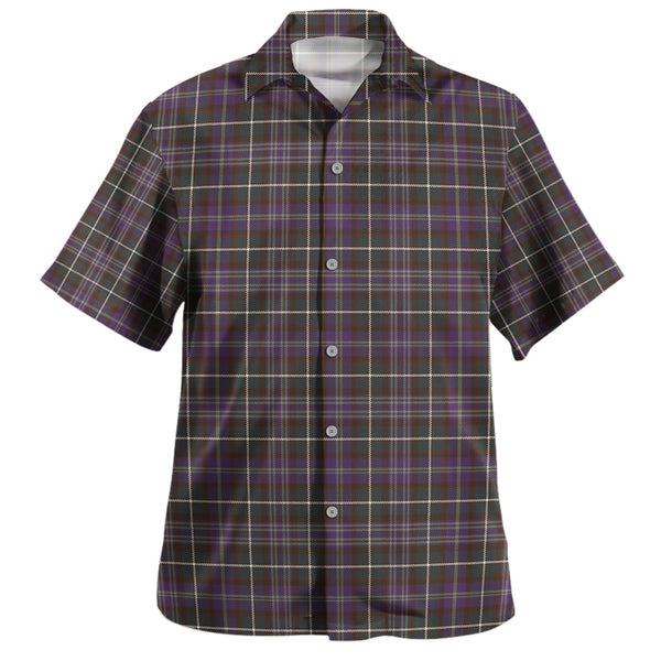 Forbes of Druinnor Weathered Clan Badge Tartan Hawaiian Shirt