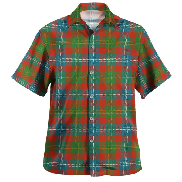 Forrester Ancient Clan Badge Tartan Hawaiian Shirt