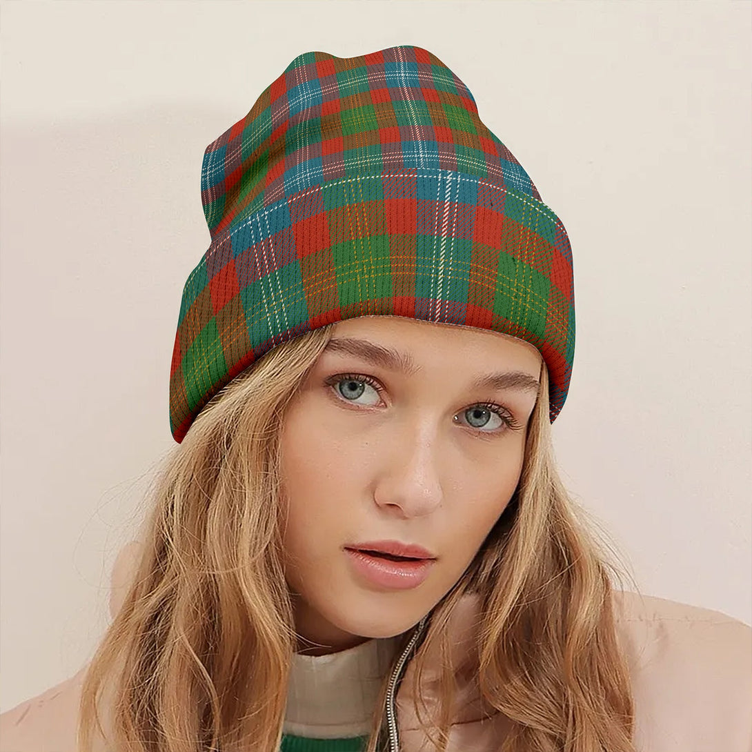 Forrester Ancient Clan Badge Tartan Knitted Beanie