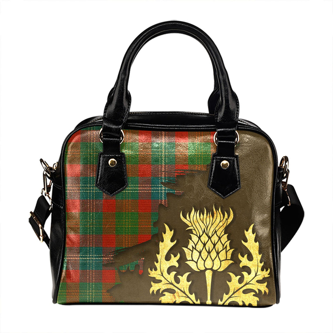 Forrester Ancient Tartan Shoulder Handbag Thistle Oldest Style