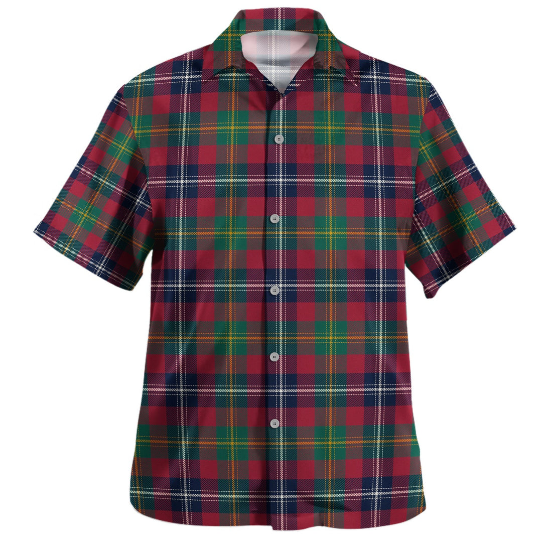 Forrester Modern Clan Badge Tartan Hawaiian Shirt