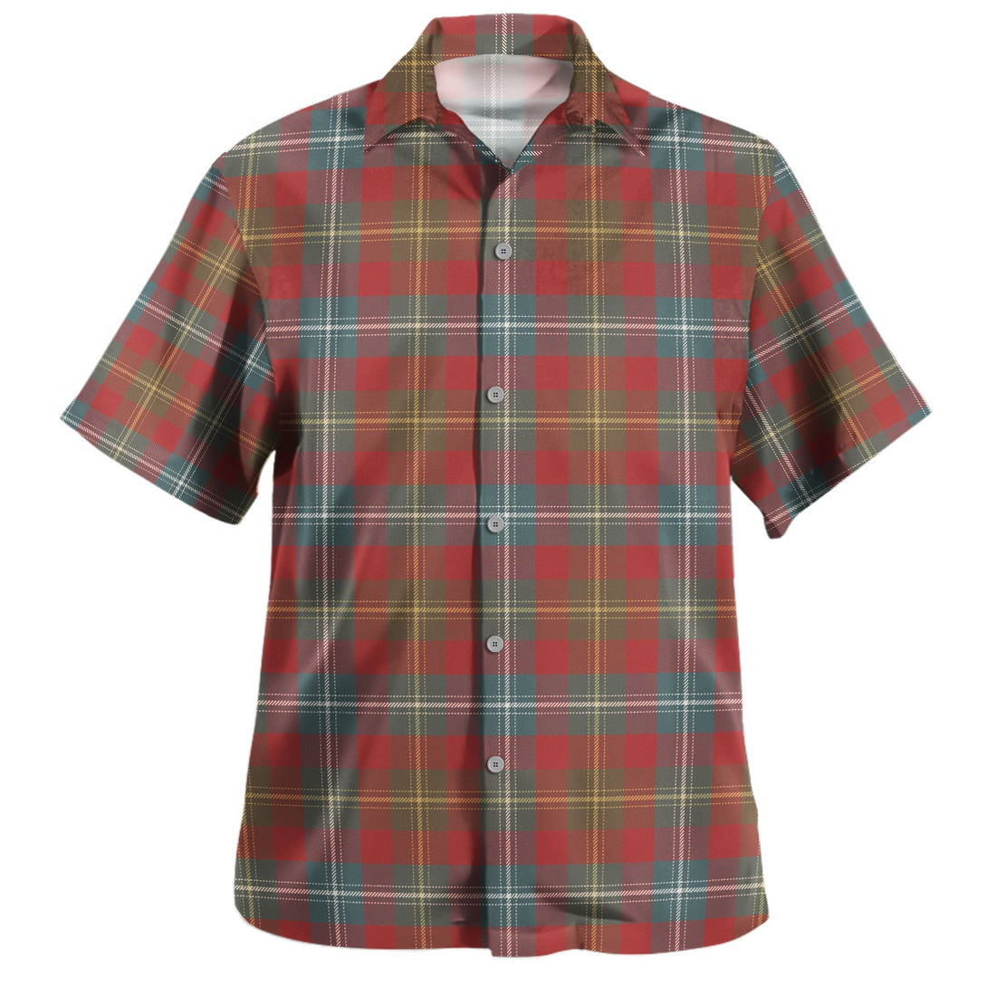 Forrester Weathered Clan Badge Tartan Hawaiian Shirt