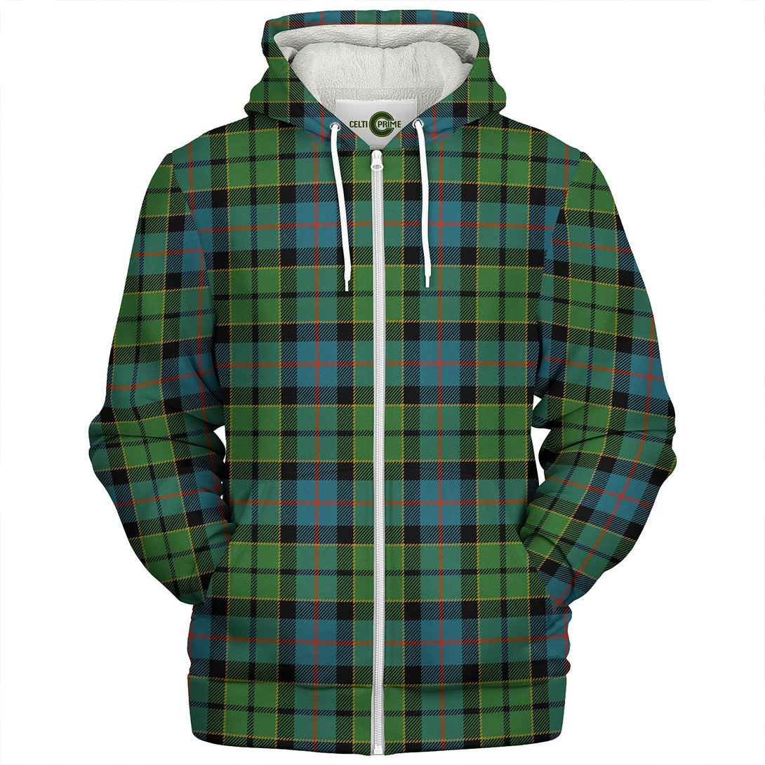 Forsyth Ancient Clan Badge Tartan Sherpa Hoodie