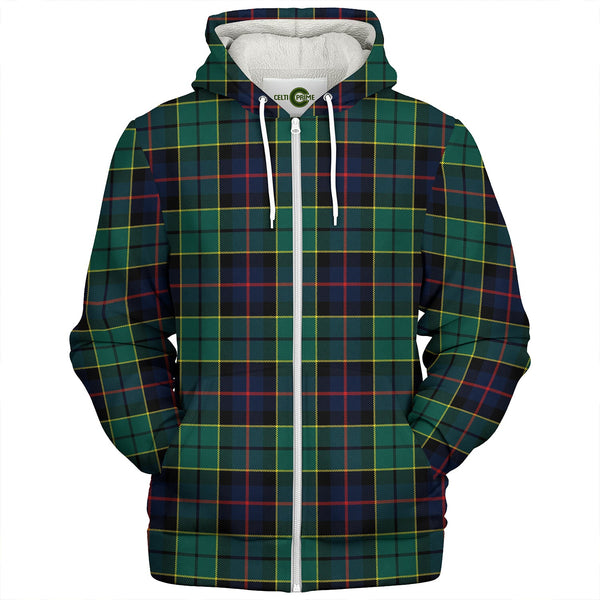 Forsyth Modern Clan Badge Tartan Sherpa Hoodie