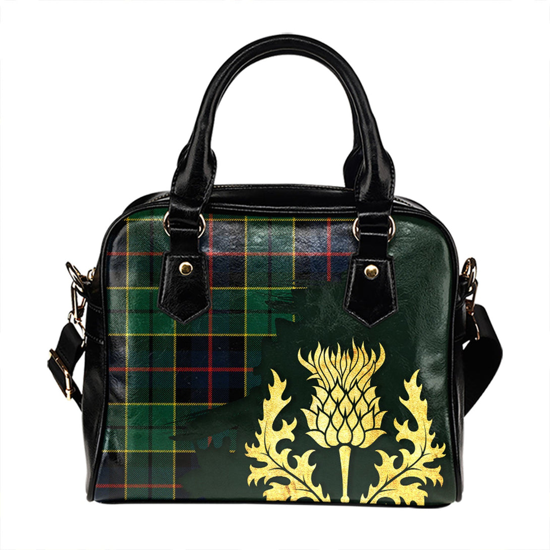 Forsyth Modern Tartan Shoulder Handbag Thistle Oldest Style