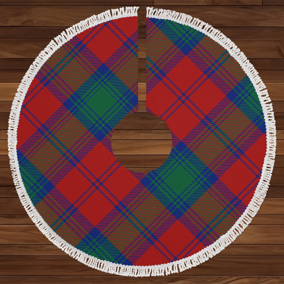 Fotheringham Modern Clan Badge Tartan Christmas Tree Skirt