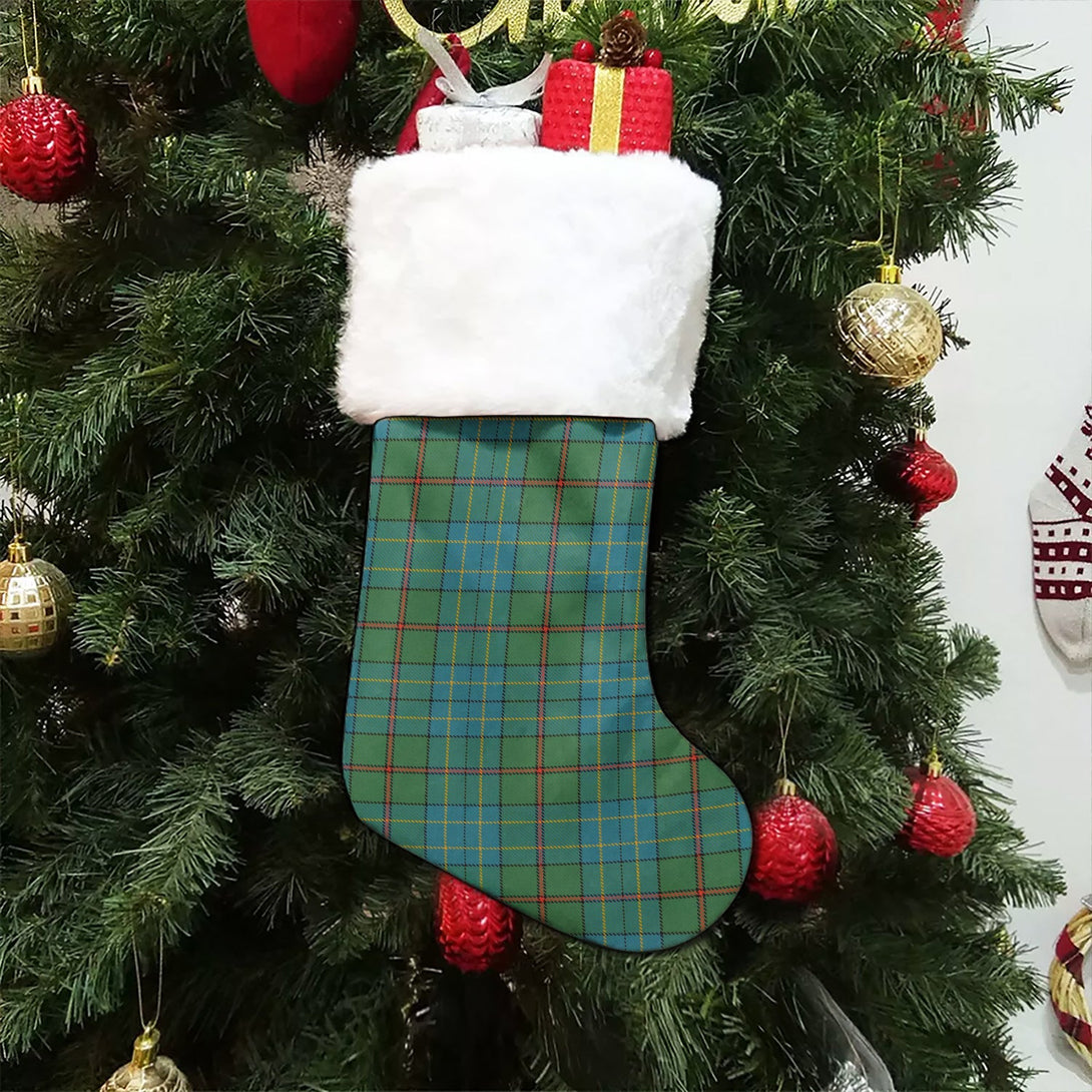 Fox Hunting Ancient Tartan Christmas Stocking