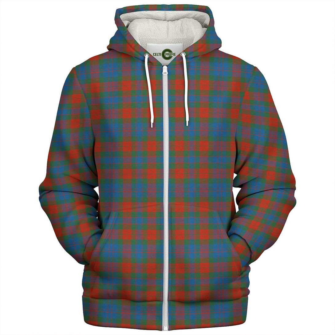 Fraser 78th Highlanders Ancient Tartan Sherpa Hoodie