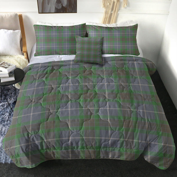 Fraser Green Ancient Tartan Comforter