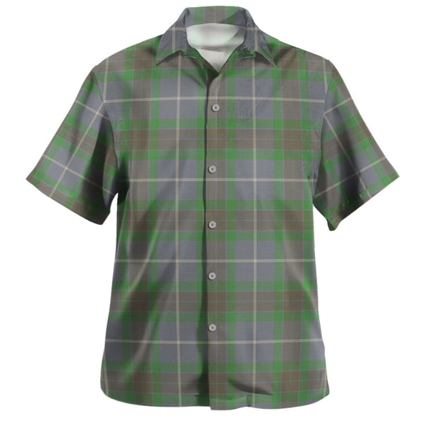 Fraser Green Ancient Tartan Hawaiian Shirt