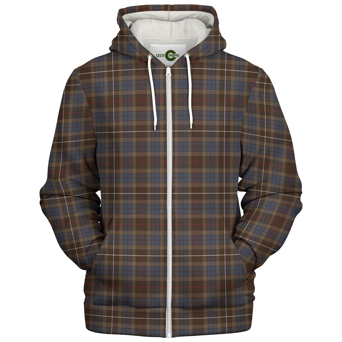 Fraser Hunting  2 Modern Tartan Sherpa Hoodie